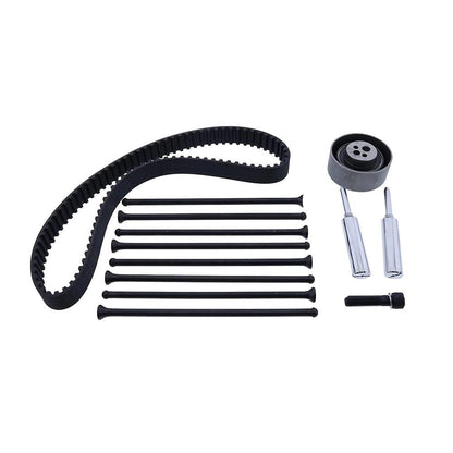 Timing Belt Kit with Push Rods and Timing Pin Set 02929933&02109085&100700 fits Deutz Engines 1011 1011F Bobcat Skid Steer Loaders 863 T200