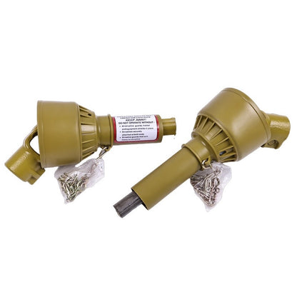 Tractor PTO Shaft Driveshaft compatible with 1-3/8" x 6 Spline Both Ends 19.7"-23.6" Length Series 1