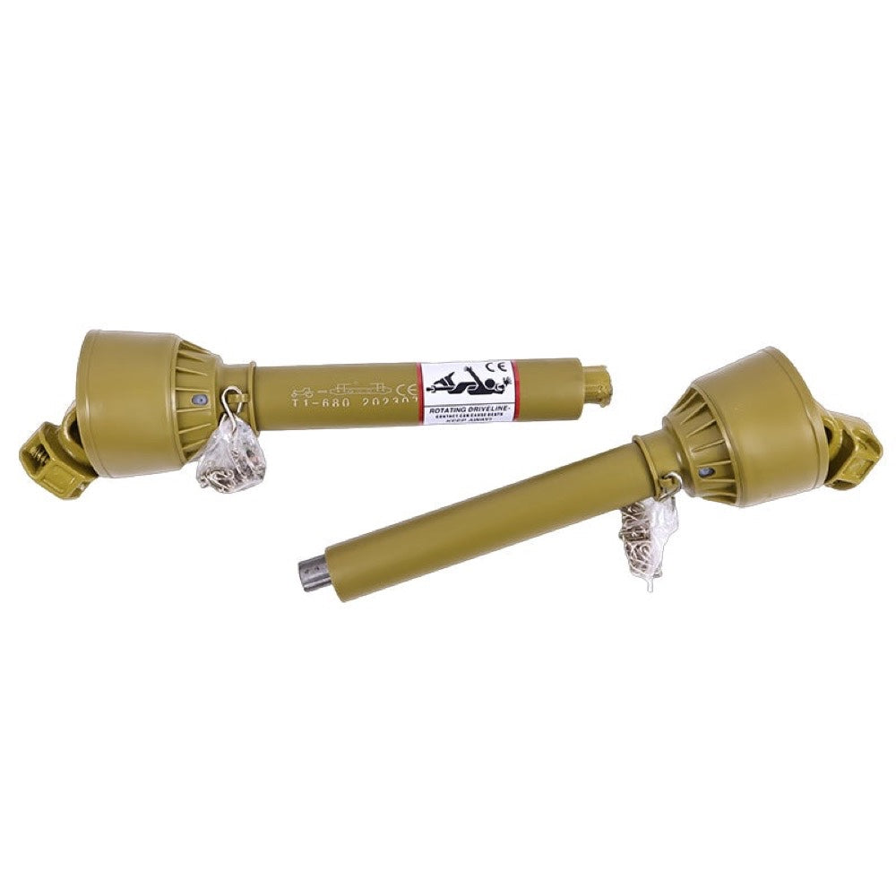 Tractor PTO Shaft Driveshaft for use with 1-3/8" x 6 Spline Both Ends 26.8"-35.4" Length Series 1