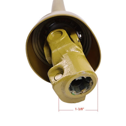 Tractor PTO Shaft Driveshaft fits 1-3/8" x 6 Spline Both Ends 47"-69" Length Series 1