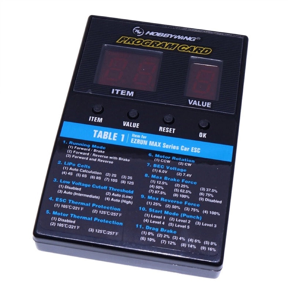 TRX Plug Hobbywing EZRUN-MAX8-V3 150A Waterproof Brushless ESC 4268 KV2600 Motor Card