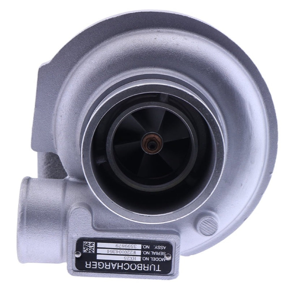Turbo HX25 Turbocharger 3599879 2857052 for use with Iveco NEF CASE P70 P85 Engine 586G 588G 580M 570MXT 580N New Holland U80B