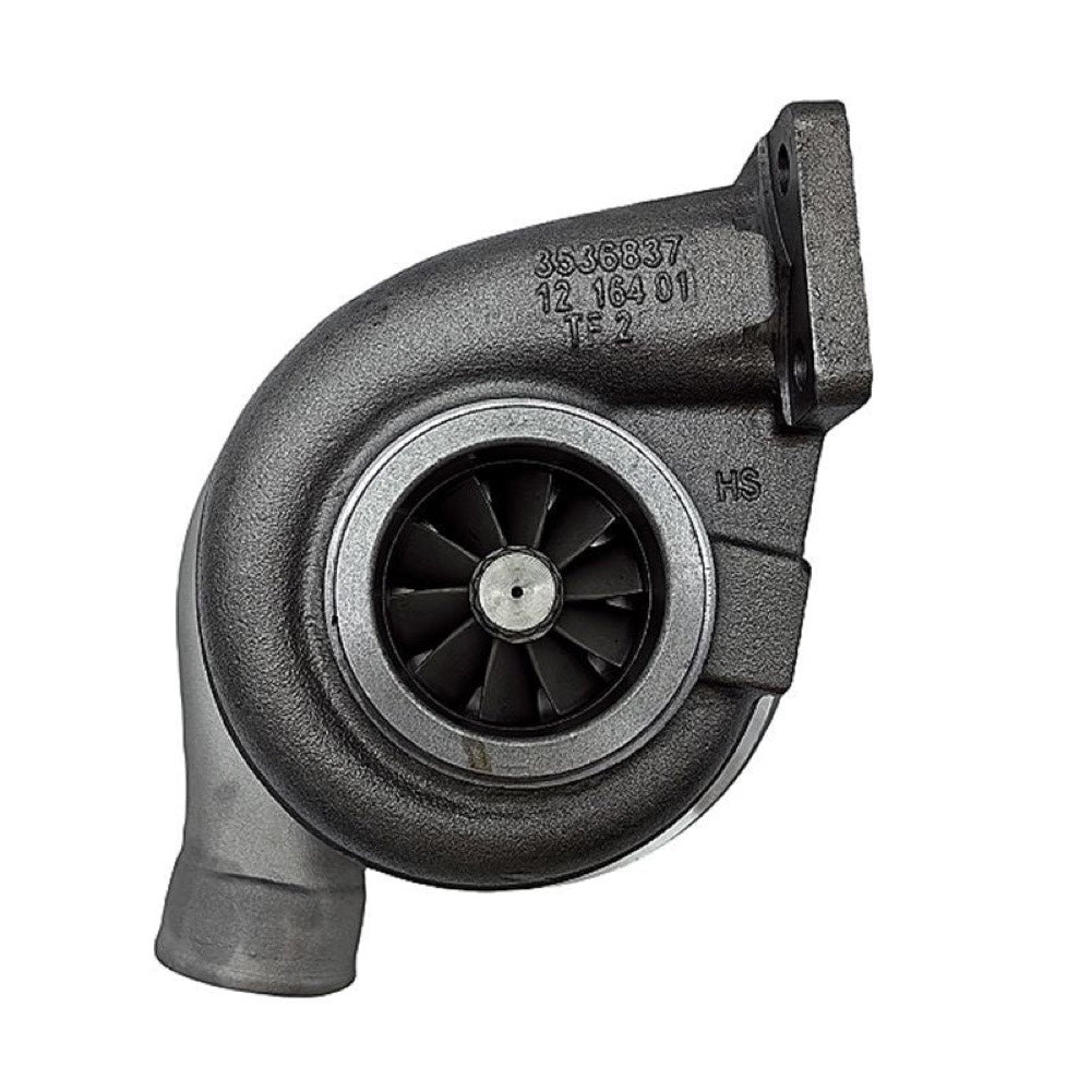 Turbo HX35 Turbocharger 2854575 2855552 compatible with CASE Engine F4HE9684D J100 F4HE9684D J109 Crawler Dozer 1650L 850L 1850K Kobelco Excavator SK260 SK295-8