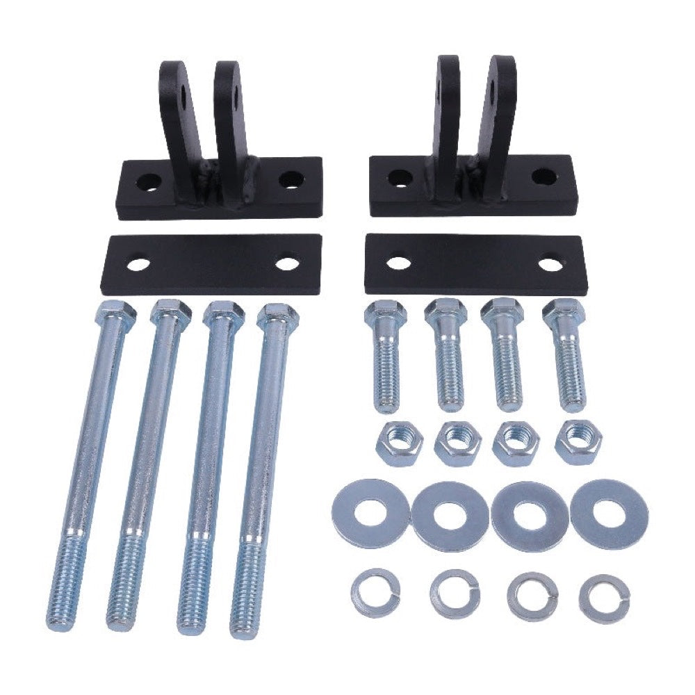 Universal Bolt-On Tow Bar Purpose Adapter Bracket Mount Kit fits Blue Ox BX88230 Jeep Wrangler TJ YJ XJ JK JL Volvo Toyota Honda