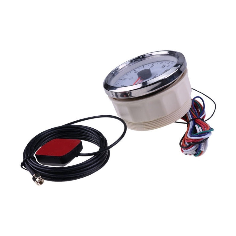 Universal GPS Speedometer 125MPH Odometer Adjustable fits Boat Car Truck Motorcycle 3 3/8 12V 24V with Backlight