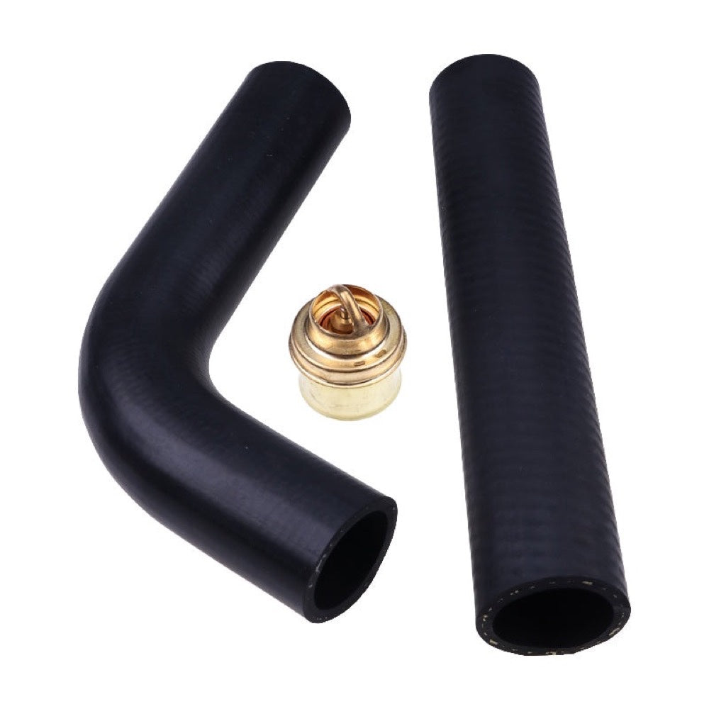 Upper & Lower Radiator Hose Thermostat Kit 2N8260 312588 B2NN8575A fits Ford New Holland Tractor 9N 8N 2N