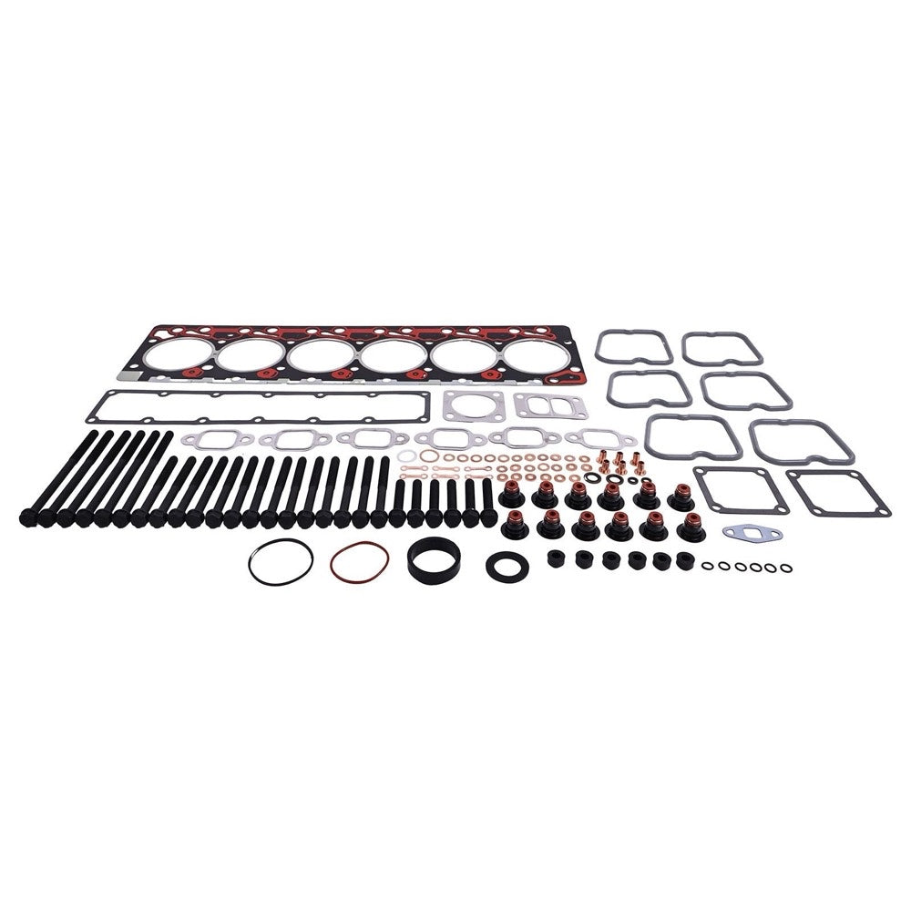 Upper Gasket Kit & Cylinder Head Bolt 3283335 3920779 3920780 3920781 fits Dodge Ram 5.9L 1989-1998 Cummins Engine 6B 6BT