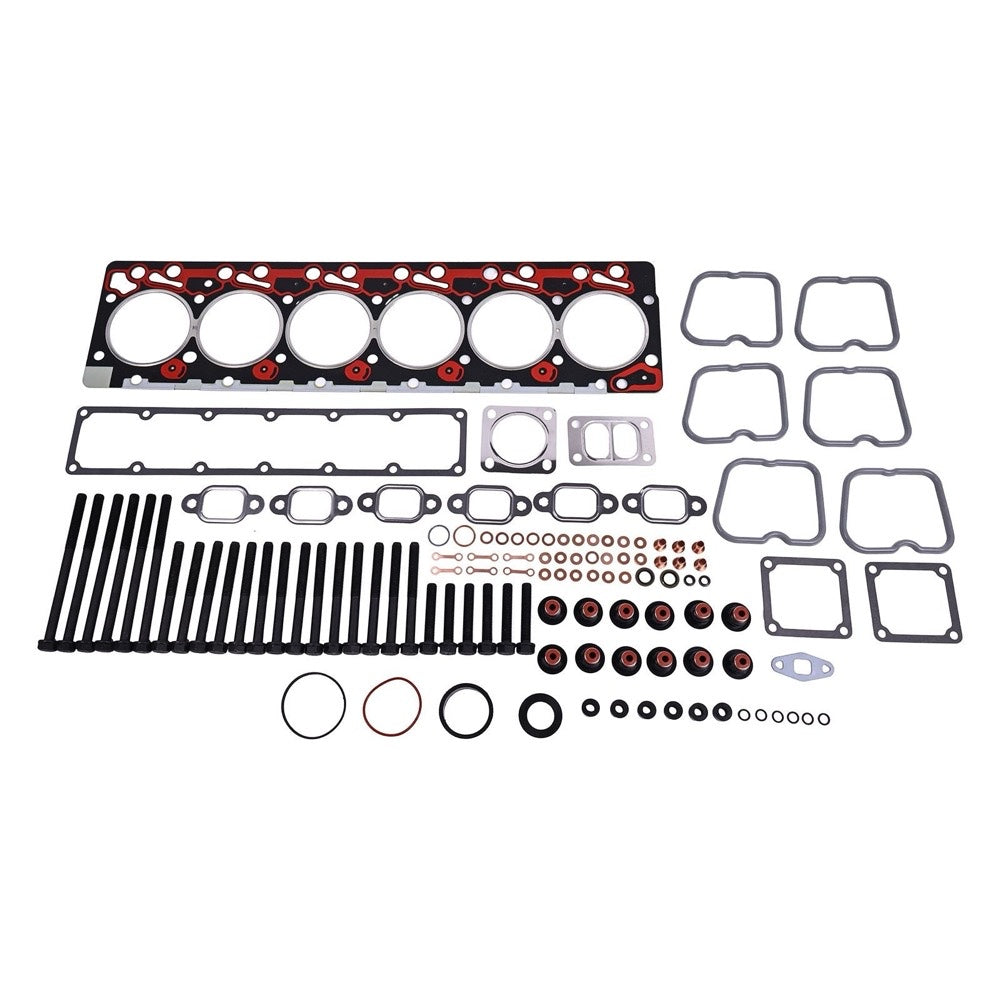 Upper Gasket Kit & Cylinder Head Bolt 3283335 3920779 3920780 3920781 fits Dodge Ram 5.9L 1989-1998 Cummins Engine 6B 6BT