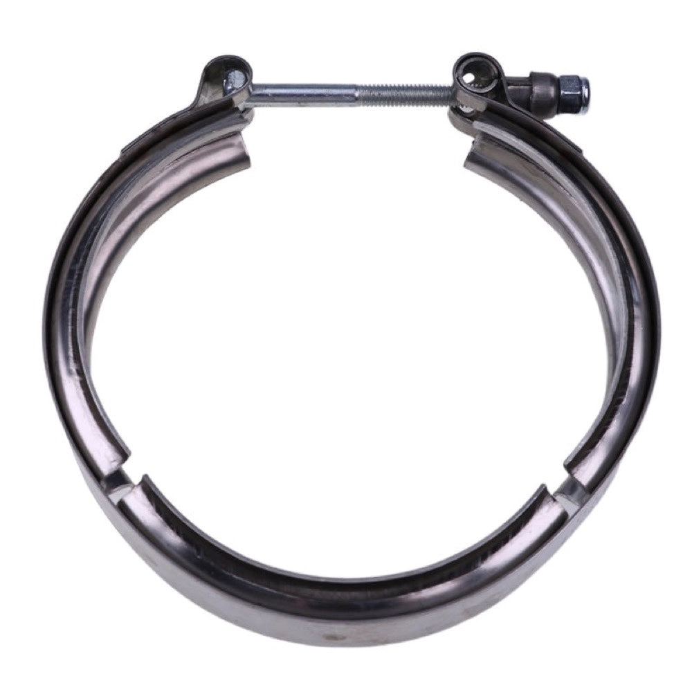 V Band Clamp 3896337 fits Cummins Engine B5.9 ISM ISX ISX12 ISX15 L10 M11 NT855 QSM11 QSX15 X12 X15 Hyundai Excavator R320LC R360LC-3 R450LC-3