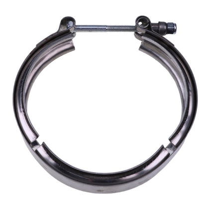 V Band Clamp 3896337 fits Cummins Engine B5.9 ISM ISX ISX12 ISX15 L10 M11 NT855 QSM11 QSX15 X12 X15 Hyundai Excavator R320LC R360LC-3 R450LC-3