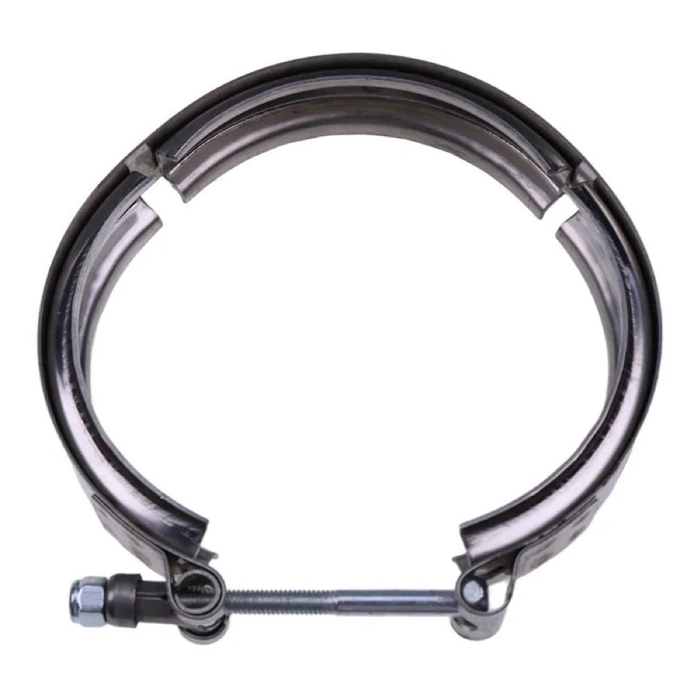 V Band Clamp 3896337 fits Cummins Engine B5.9 ISM ISX ISX12 ISX15 L10 M11 NT855 QSM11 QSX15 X12 X15 Hyundai Excavator R320LC R360LC-3 R450LC-3