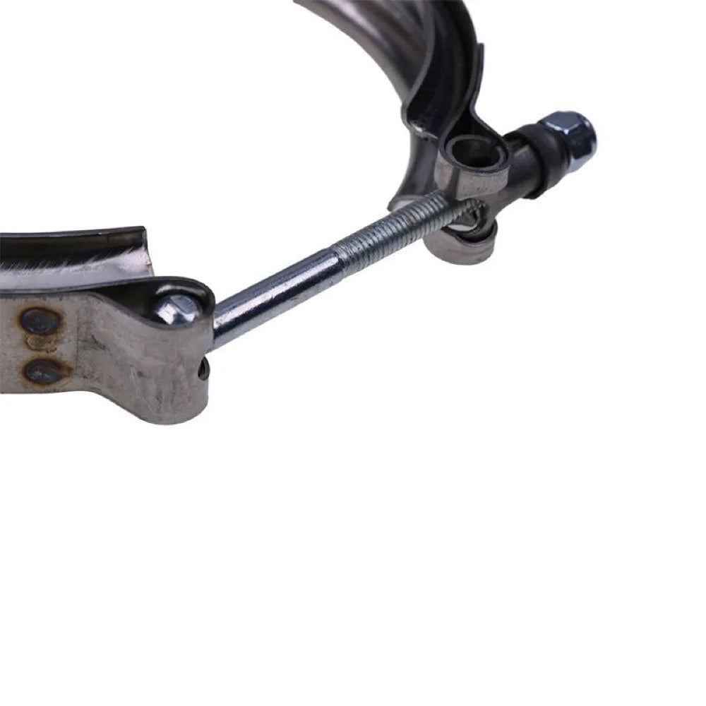 V Band Clamp 3896337 fits Cummins Engine B5.9 ISM ISX ISX12 ISX15 L10 M11 NT855 QSM11 QSX15 X12 X15 Hyundai Excavator R320LC R360LC-3 R450LC-3