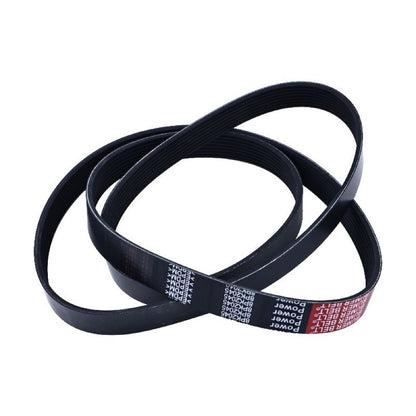 V Ribbed Belt T428705 suitable for John Deere Engine 3029 4045 6068 6081 6125 6135 Forwarder 1110G 1210G 1510G Loader 260 270 744H 744J 824J