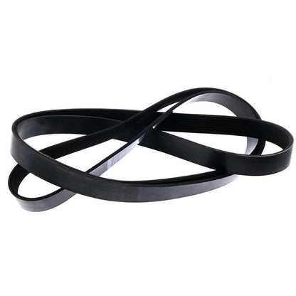 V-Ribbed Belt 5254354 8PK2609 fits Cummins Engine ISF2.8 ISF3.8 QSF2.8 Broce Broom Sweeper 350 Series