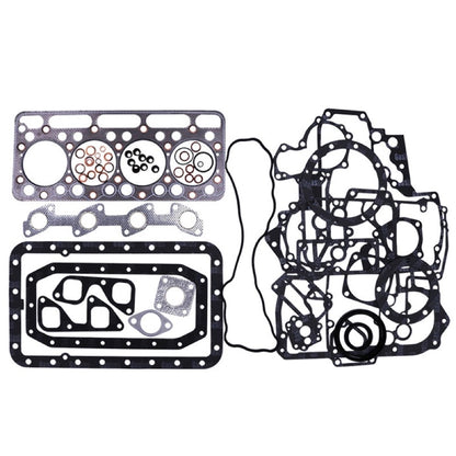 V1902 V1902B Engine Complete Cylinder Head & Gasket Kit compatible with Kubota KX151 K101 Excavator L3350 Tractor R400 Wheel Loader With Water Holes