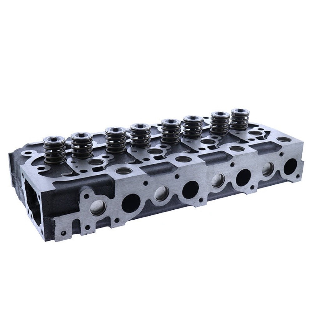 V1902 V1902B Engine Complete Cylinder Head & Gasket Kit compatible with Kubota KX151 K101 Excavator L3350 Tractor R400 Wheel Loader With Water Holes