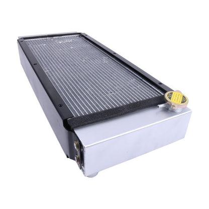 Water Tank Radiator 6571713 for use with Bobcat Loader 642 642B 643 742 742B 743