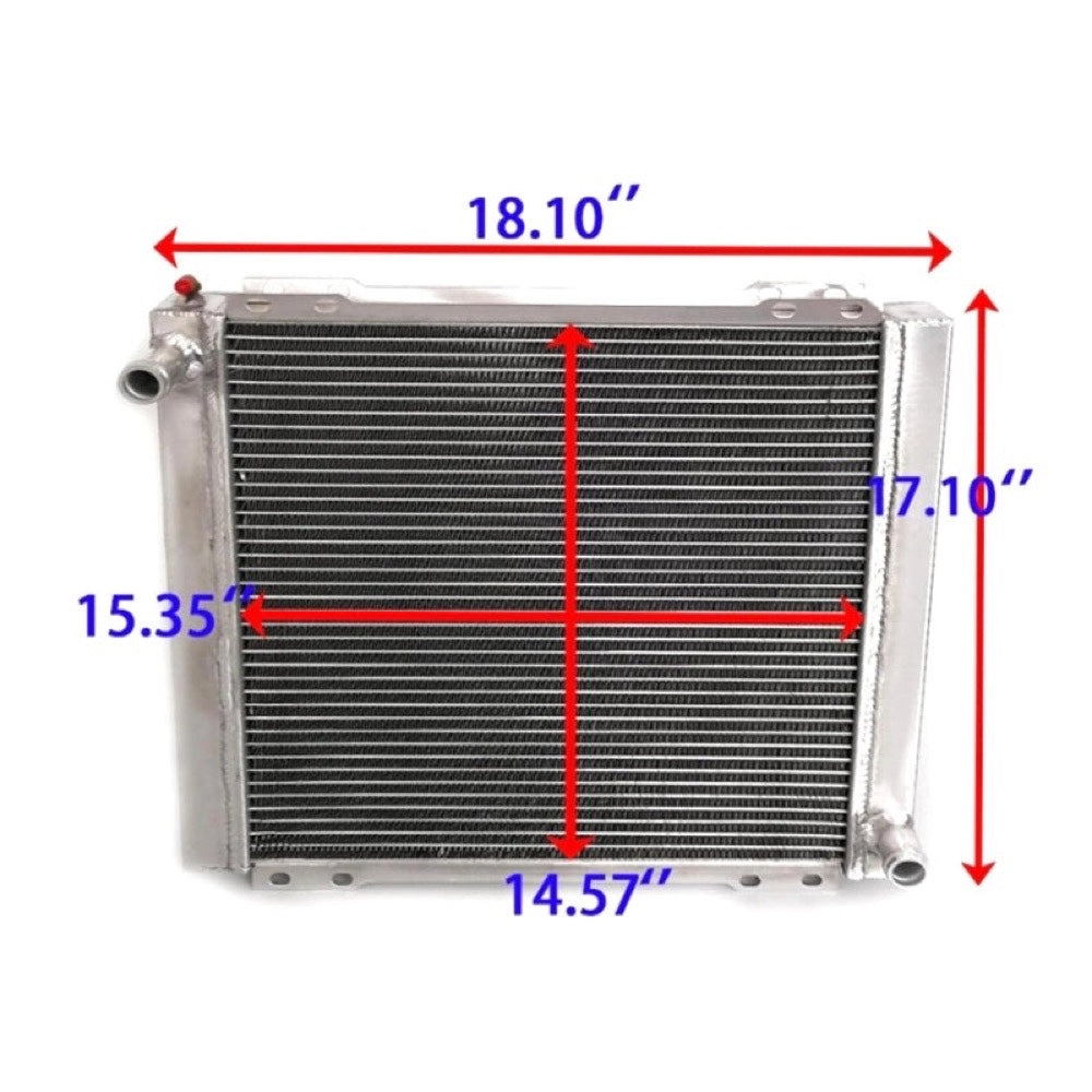 Water Tank Radiator 709200576 compatible with Can-Am Side by Side Maverick X3 900 1000R MAX X DS Turbo R 2017 2018