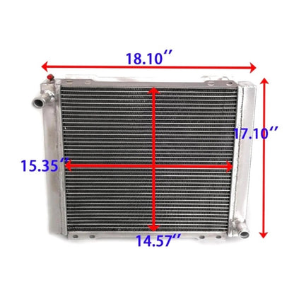 Water Tank Radiator 709200576 compatible with Can-Am Side by Side Maverick X3 900 1000R MAX X DS Turbo R 2017 2018