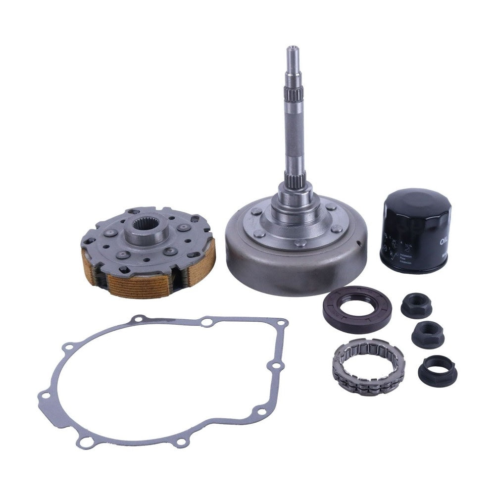 Wet Clutch Rebuild Kit 21230-004-0000 21210-004-0000 for use with HiSUN UTV500 UTV700 ATV500 ATV700 MSU-500 MSU-700