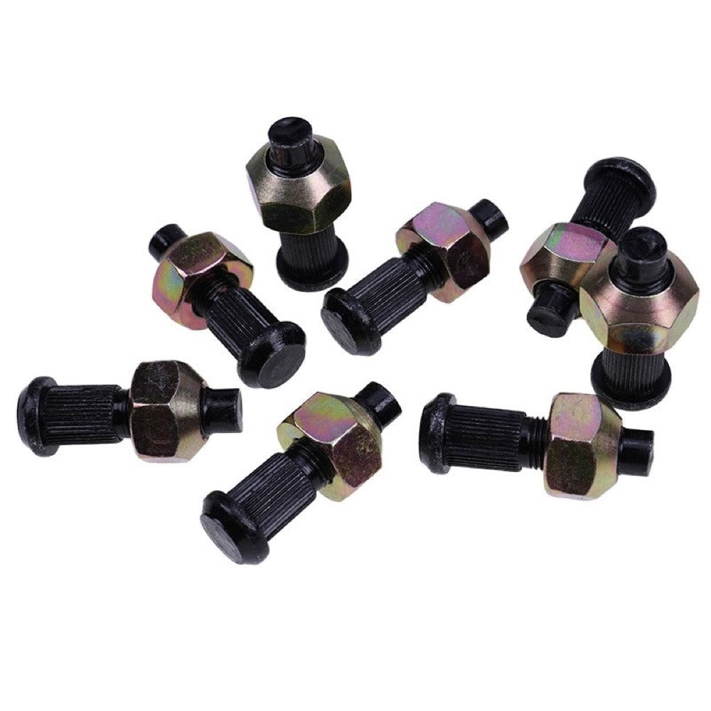 Wheel Bolt and Nut Set 6709170 6564669 for use with All Bobcat Wheel Loader and Skid Steer Loader Wheels