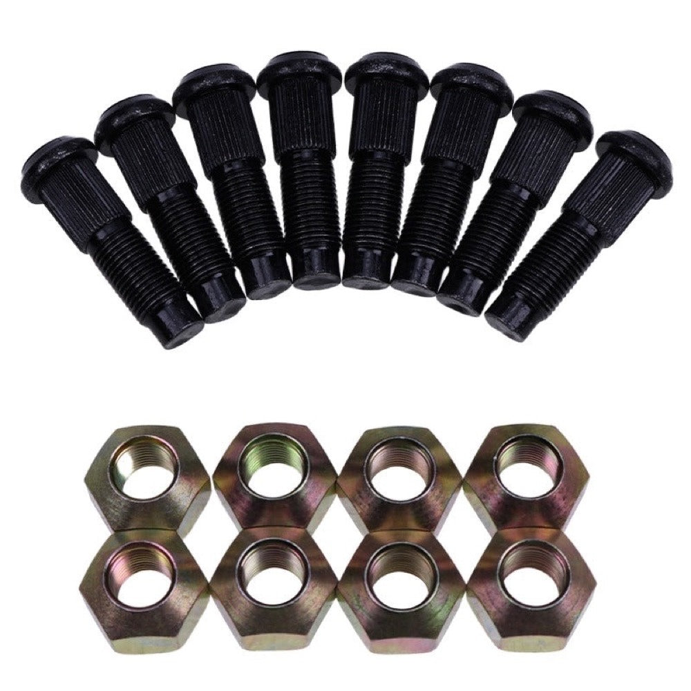 Wheel Bolt and Nut Set 6709170 6564669 for use with All Bobcat Wheel Loader and Skid Steer Loader Wheels