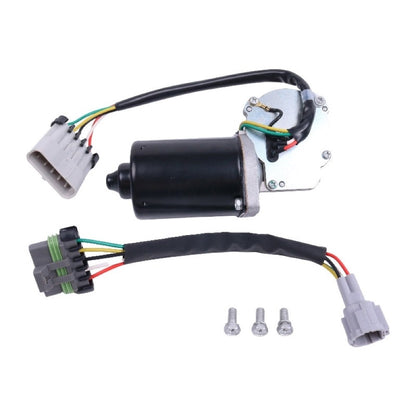 Windshield Wiper Motor 85150366 85122759 85139507 compatible with Volvo VN VNL VNM VAH VHD Freightliner Cascadia Columbia Century Kenworth C500 T300 T400 T450 Truck