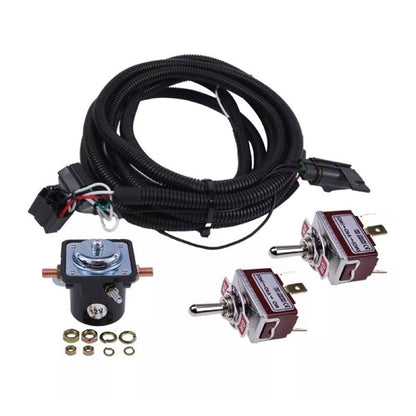 Wiring Harness & Switch & Solenoid 15478 1306075 1306080 1306070 compatible with Meyer Snow Plow E46 E47 E57 E60