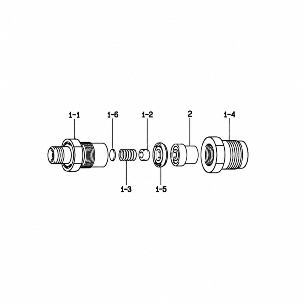 Fuel Injector MD324613 093500-6210 for MITSUBISHI 4D56