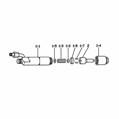 Fuel Injector 093500-5960 0935005960 for MITSUBISHI S6S